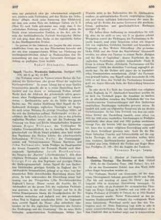 407-408 [Rezension] Sippell, Theodor, Werdendes Quäkertum