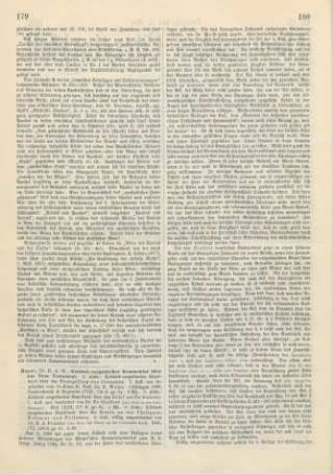 179-181 [Rezension] Kritisch exegetisches Handbuch über das Evangelium des Johannes