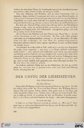 16: Der Unfug der Liebesszenen
