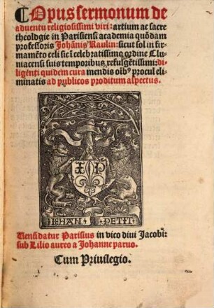Opus Sermonum de adventu