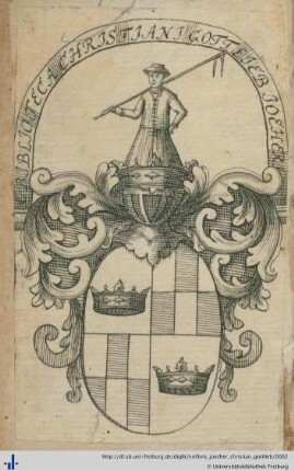 Exlibris (Aus: UB Freiburg, RA 2017/20).