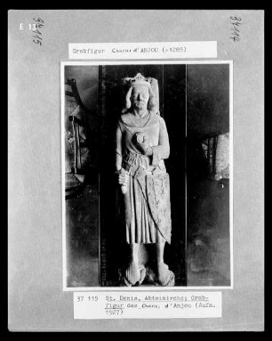 Grabfigur des Charles d'Anjou
