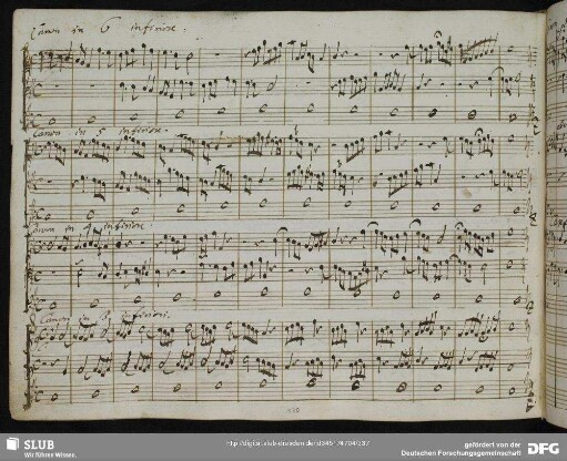 Jan Dismas Zelenka - Canon in 4 inferiore