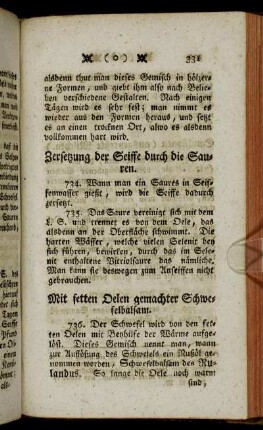 Mit fetten Oelen gemachter Schwefelbalsam. - Versüßter Salpetergeist.