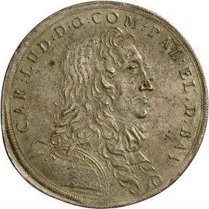 Medaille des Kurfürsten Karl Ludwig von der Pfalz, 1661
