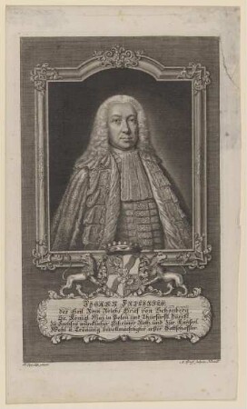 Bildnis des Johann Friedrich von Schönberg