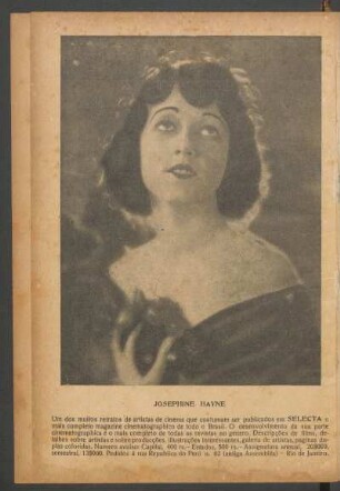 [Ilustração de] Josephine Hayne