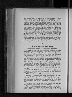Sitzung vom 12. Juni 1928