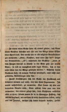 Ueber belletristische Schriftstellerei : Anderweitige Mittheilungen ; Gegenrede ; Zur Prüfung und Beherzigung von Journal-Redaktoren