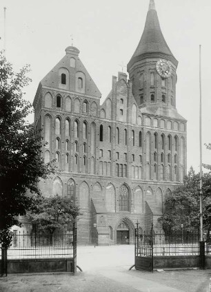 Königsberg, Dom : Königsberg (Kaliningrad/Rußland). Dom. Ansicht von Nordwesten