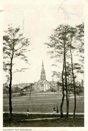 Durchblick nach Sellerhausen