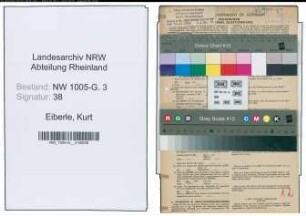 Entnazifizierung Kurt Eiberle , geb. 03.07.1907 (Ingenieur)