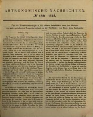 Astronomische Nachrichten : = Astronomical notes. 56. 1862