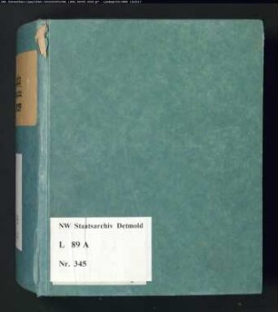Gogerichtsregister Amt Varenholz