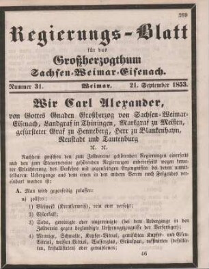 Nr. 31 : 21. September 1853