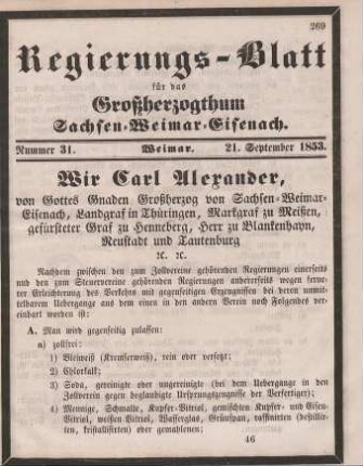 Nr. 31 : 21. September 1853