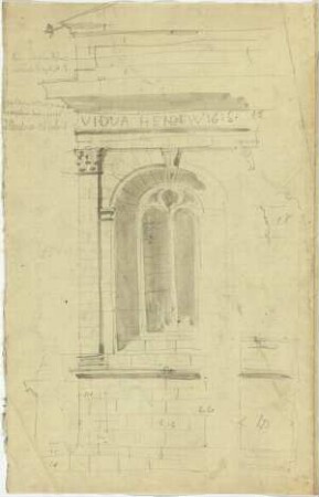 Mausoleum in Stadthagen, Fenster, Laterne