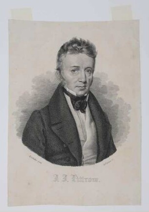 Porträt Joseph Johann v. Littrow