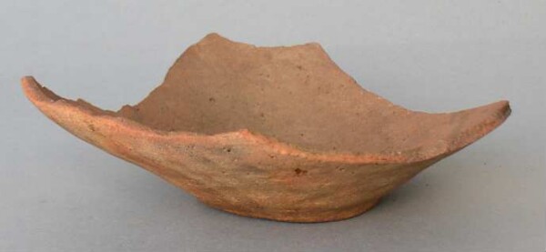 Fragment of a clay bowl