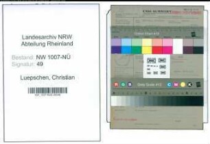 Entnazifizierung Christian Luepschen , geb. 27.05.1889 (Landwirt)
