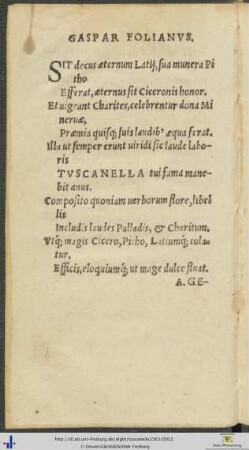 Einleitende Verse