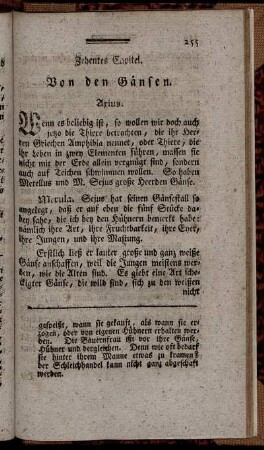 Zehentes Capitel. [bis] Siebenzehntes Capitel.