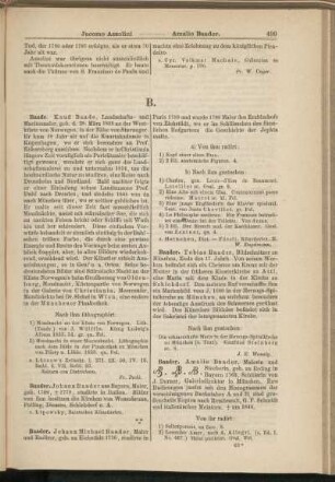B. (Baade - Barbiere)