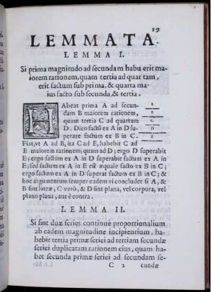 Lemmata.
