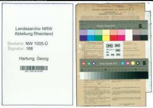 Entnazifizierung Georg Hartung , geb. 14.07.1904 (Techn.Stadtinspektor)
