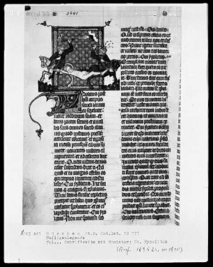 Legenda Sanctorum — Martyrium des heiligen Hippolytus