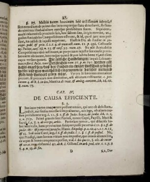 Cap. IV. De Causa Efficiente.