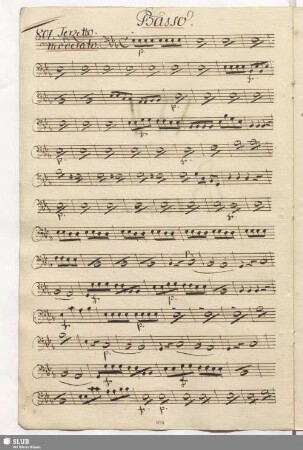 801. Terzetto: Quattro e tre che fansette / Paisiello, G.