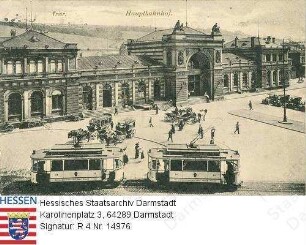 Trier, Hauptbahnhof, Ansicht