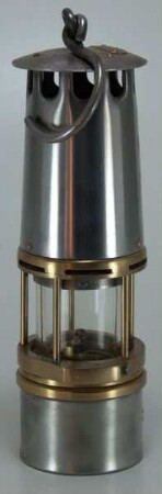 Grubenlampe (Benzinsicherheitslampe, Marsault Lampe)