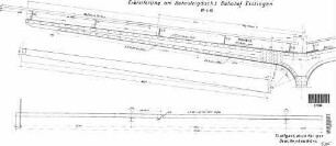Esslingen (Neckar): Empf.-Geb.Verwaltungsgeb.Bst.1 Erbreit. STA,Dach (KP,Teil-Schnitt)