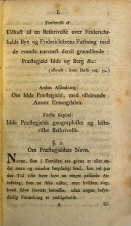 Topographisk journal for Norge. 6. 1793
