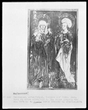 Anna selbdritt und Maria Kleophas