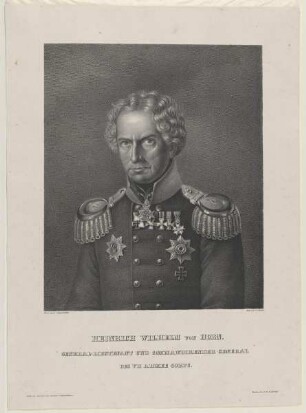 Bildnis des Heinrich Wilhelm von Horn