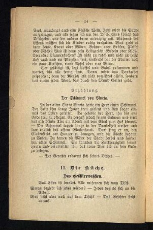 II. Die Küche