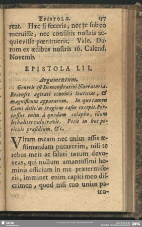 Epistola LII.