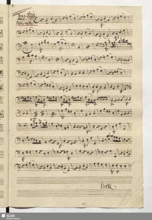 722. Aria: Sposa facciam tre patti / Naumman, J.G.