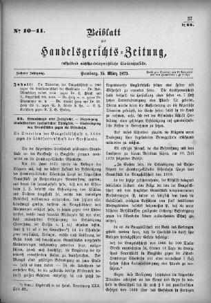 No. 10-11. 15. März 1873