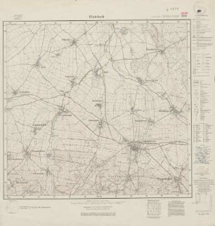 5307 (alte Nr.: 3096) Rheinbach, Meßtischblatt (4cm - Karte)