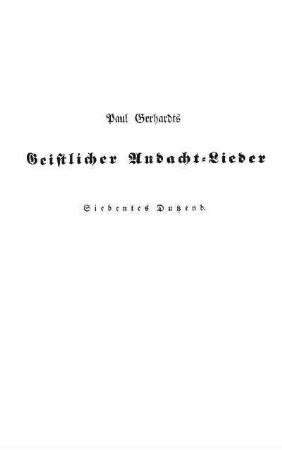 [...] Siebentes Dutzend