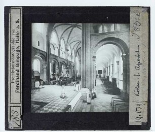 Köln, St. Aposteln : Innenansicht, Blick nach W