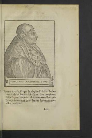 Ioannes Archiepiscopus.