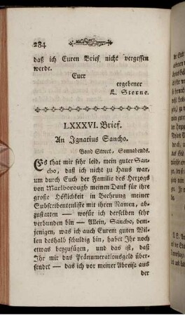 LXXXVI. Brief. - XCII. Brief.