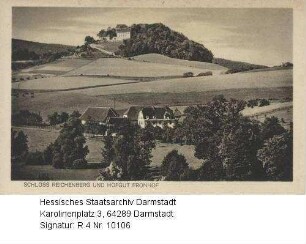 Reichelsheim im Odenwald, Schloss Reichenberg / Kur- und Erholungsheim Schloss Reichenberg und Hofgut Frohnhof