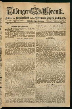 6. Juli (Nro. 155) - 10. Juli (Nro. 159)