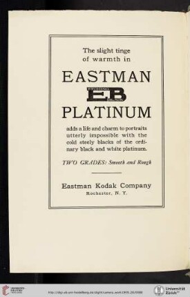 Eastman Kodak Company [Eastman Platinum Paper]